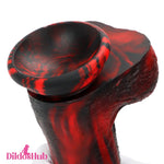 8.46in Large Uncut Silicone Soft Mixed Color Dildo For Women Anal Sex Toy - Dildos Hub