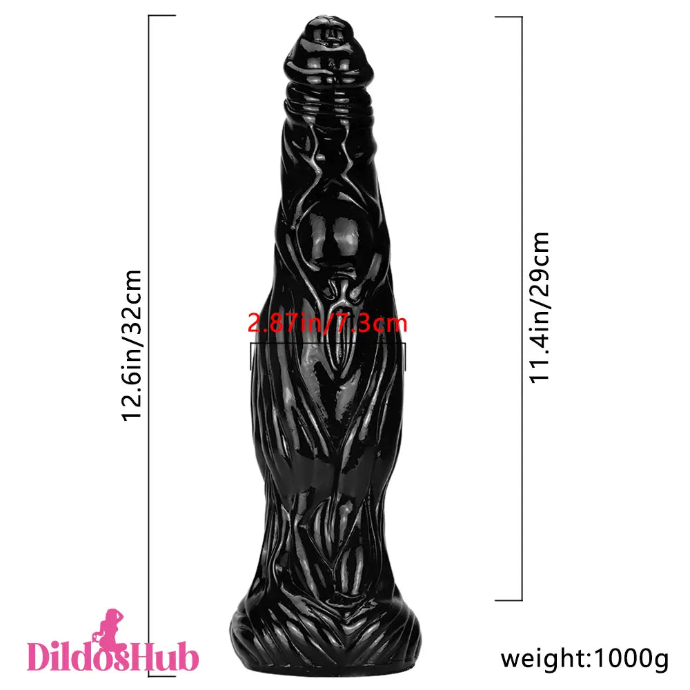 12.6in Big Fantasy Thick Dildo For G-Spot Stimulation Masturbator Sex Toy - Dildos Hub