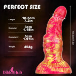 7.2in Soft Silicone Fantasy Dildo For Women Men G Spot Sex Masturbator - Dildos Hub