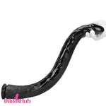 18.11in 22.83in Big Long Black Dildo Huge Penis BDSM Love Orgasm - Dildos Hub