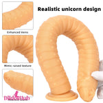 15.35in Long Huge Colorful Dildo For Anal Vaginal Expansion Masturbator - Dildos Hub