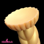 5.51in 7.87in 10.23in Gold Silicone Soft Fantasy Dildo For Clit Masturbator - Dildos Hub