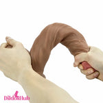 12.2in Big Soft Silicone Real Feeling Thick Dildo For Vagina Clitoris Sex - Dildos Hub