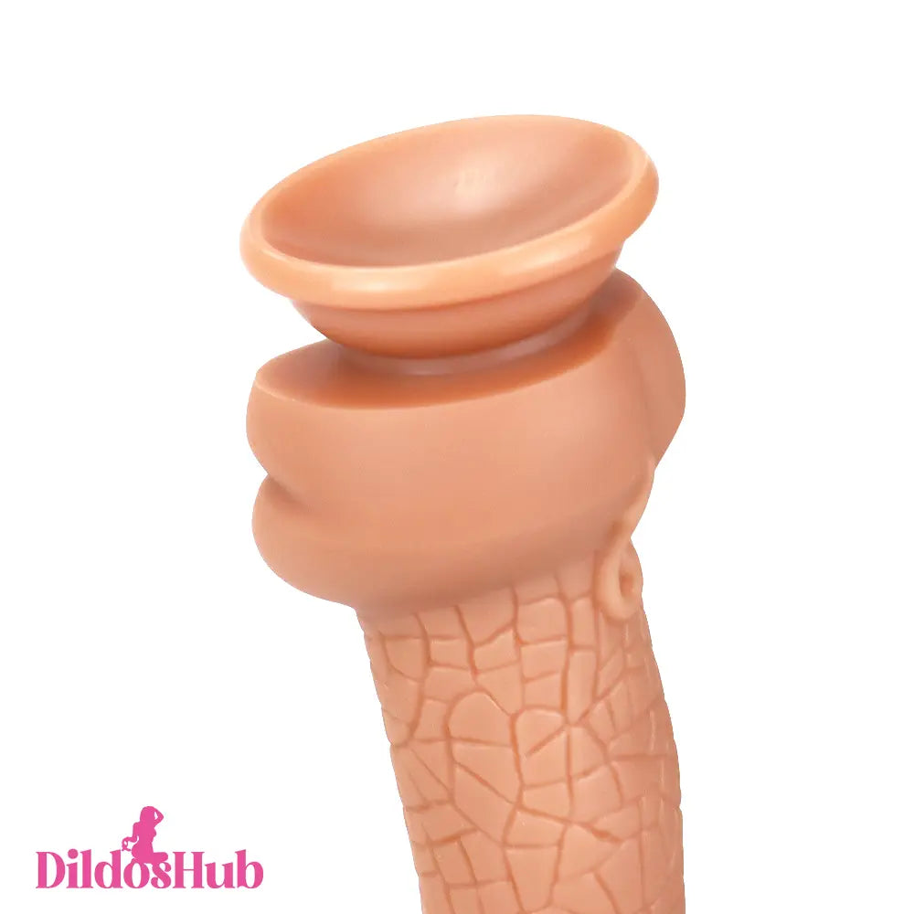 7.87in Silicone Dual Density Odd Feeling Soft Dildo For G-Spot Intense - Dildos Hub