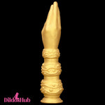 7.28in 9.84in 13.38in Premium Silicone Soft Fist Hands Big G Spot Dildo Dildos Hub