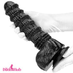 9.25in 9.64in 11.02in Big Black Animal Horse Cock Suction Cup Dildo - Dildos Hub
