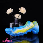 7.4in Soft Silicone Fantasy Dragon Spiked Dildo Female Male Masturbator - Dildos Hub