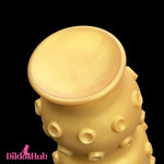 6.7in 9.84in 13.38in Gold Silicone Animal Octopus Big Butt Plug Dildo Dildos Hub