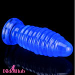7.36in Thick Butt Plug Dildo With Suction Cup Sex Toy For Women Men - Dildos Hub
