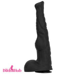 12.61in 14.17in 16in Super Huge Long Silicone Soft Horse Wide Fat Dildo Dildos Hub