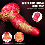 7.2in Soft Silicone Fantasy Dildo For Women Men G Spot Sex Masturbator - Dildos Hub