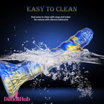 5.28in Soft Silicone Fantasy Butt Plug Dildo Penis Sex Toy For Women - Dildos Hub