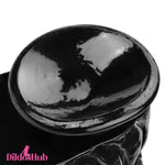9.25in 9.64in 11.02in Big Black Animal Horse Cock Suction Cup Dildo - Dildos Hub