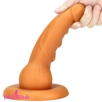 8.66in Spiked Butt Plug Big Silicone Soft Dildo For G-Spot Intense - Dildos Hub