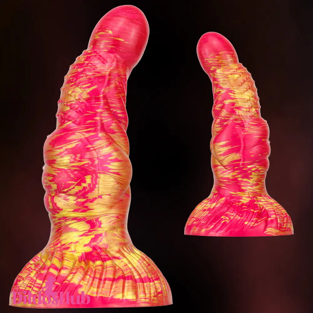 7.2in Soft Silicone Fantasy Dildo For Women Men G Spot Sex Masturbator - Dildos Hub
