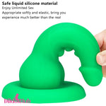 8.66in Spiked Butt Plug Big Silicone Soft Dildo For G-Spot Intense - Dildos Hub