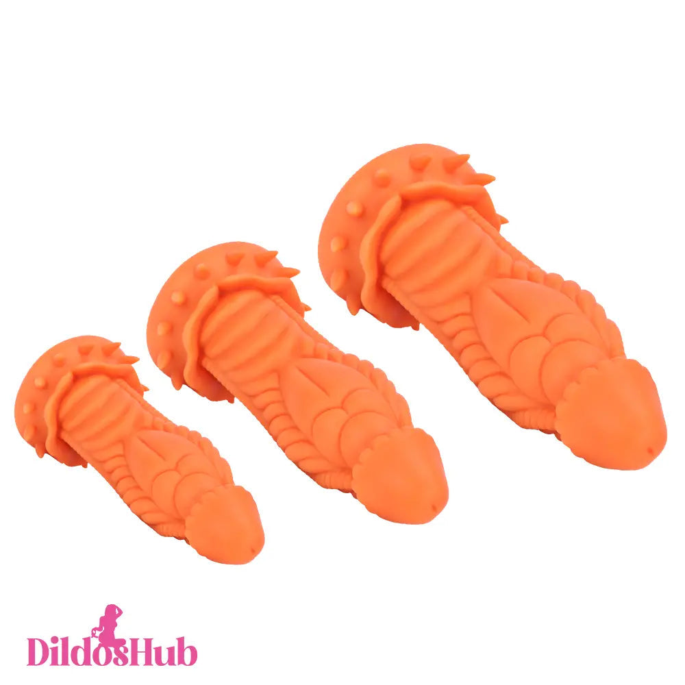 7.87in 10.43in 12.6in Fantasy Silicone Soft Big Animal Dragon Women Dildo Dildos Hub