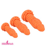 7.87in 10.43in 12.6in Fantasy Silicone Soft Big Animal Dragon Women Dildo Dildos Hub