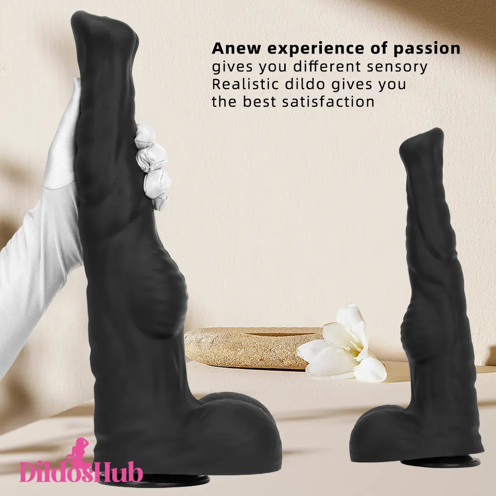 12.61in 14.17in 16in Super Huge Long Silicone Soft Horse Wide Fat Dildo Dildos Hub