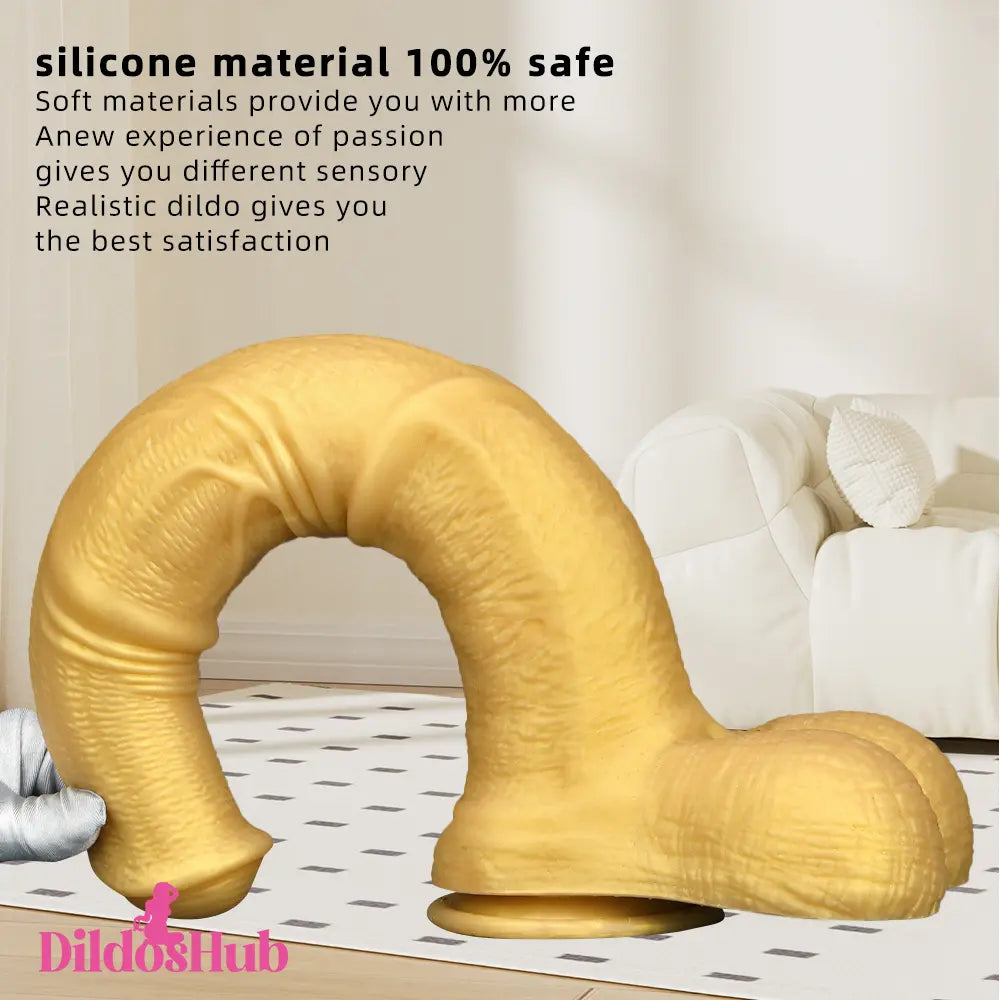 14.76in Extra Long Huge Black Soft Liquid Silicone Horse Thick Dildo Dildos Hub
