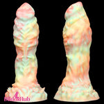 9.44in Fantasy Mixed Color Silicone Soft Big Dildo Sex Toy For Women Sex Dildos Hub