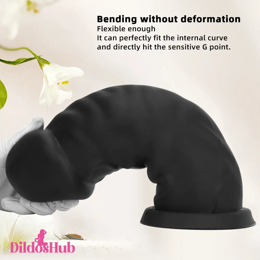 9.25in 11.02in 12.2in Super Big Silicone Soft Mushroom Head Anal Dildo Dildos Hub