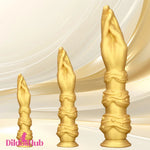 7.28in 9.84in 13.38in Premium Silicone Soft Fist Hands Big G Spot Dildo Dildos Hub