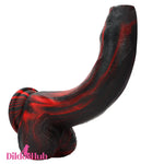 8.46in Large Uncut Silicone Soft Mixed Color Dildo For Women Anal Sex Toy - Dildos Hub