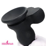 7.87in Silicone Soft Mixed Color Dog Cock Dildo For Vaginal Masturbator - Dildos Hub