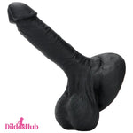 7.48in Big Suction Cup Silicone Soft Mixed Color Dildo Anal Sex Toy - Dildos Hub