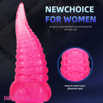 8.07in Tentacle Octopus Animal Big Thick Suction Cup Dildo Adult Toy - Dildos Hub