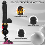 7.87in Cat Warming Thrusting Vibrating Remote Dildo Fucking Machine Dildos Hub