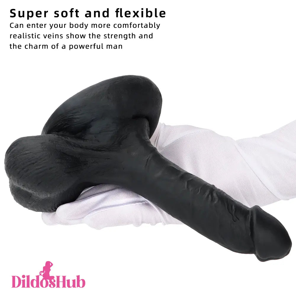7.48in Big Suction Cup Silicone Soft Mixed Color Dildo Anal Sex Toy - Dildos Hub