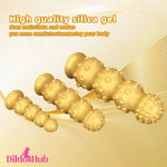 6.7in 9.84in 13.38in Gold Silicone Animal Octopus Big Butt Plug Dildo Dildos Hub