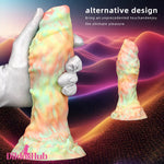 9.44in Fantasy Mixed Color Silicone Soft Big Dildo Sex Toy For Women Sex Dildos Hub