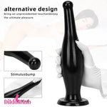 6.7in 11.41in Women Big Black Thick Beer Bottle Dildo Prostate Massager - Dildos Hub