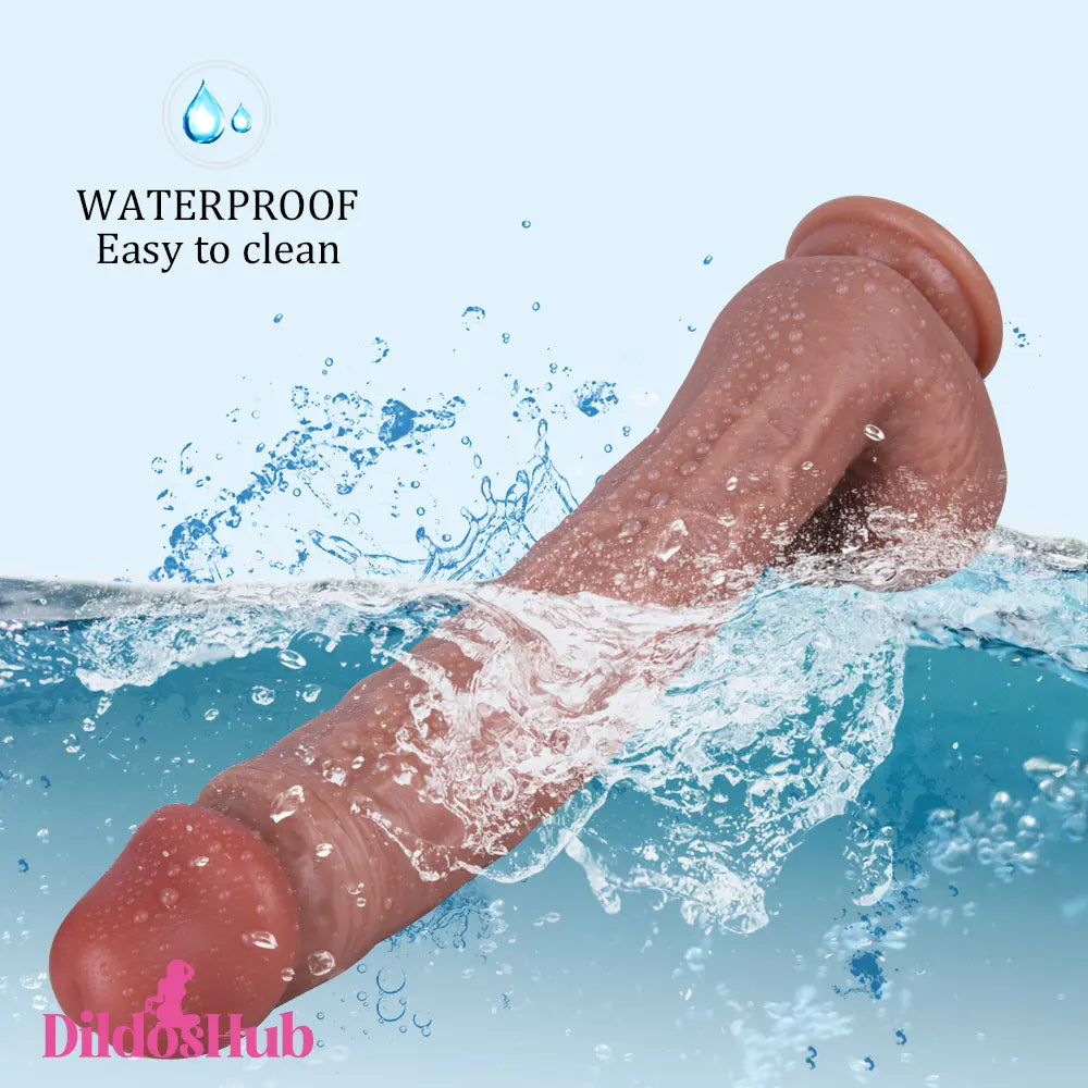 11.41in Big Dildo Sex Toy Lifelike Dick Silicone Dildo For Women Dildos Hub
