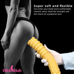 11.41in 15in 18.11in Liquid Large Soft Long Silicone Double Sided Dildo Dildos Hub