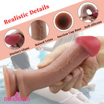 7.08in Lifelike Silicone Soft Dildo For Anal Vaginal Stimulation Sex Toy - Dildos Hub