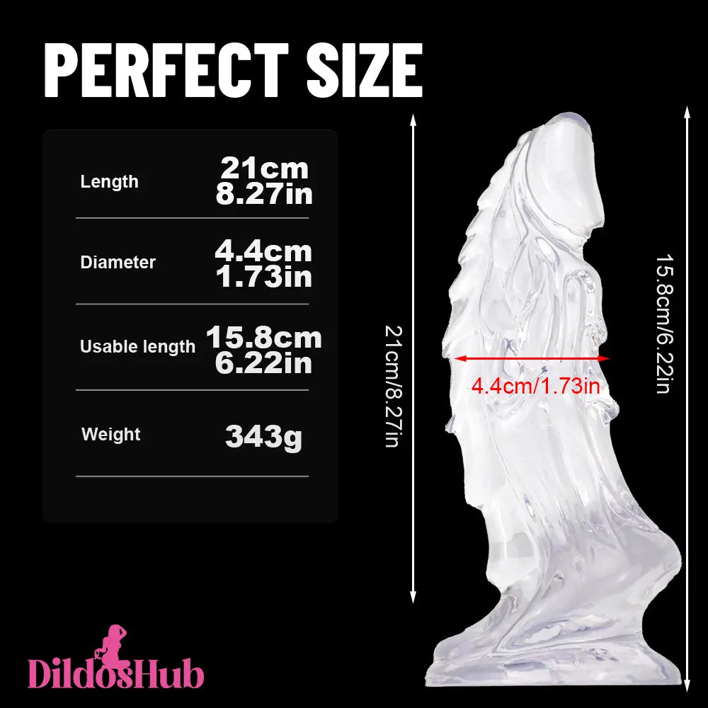 8.27in Dragon Big Thick Dildo For Women Men Adult Big Penis Sex Toy - Dildos Hub
