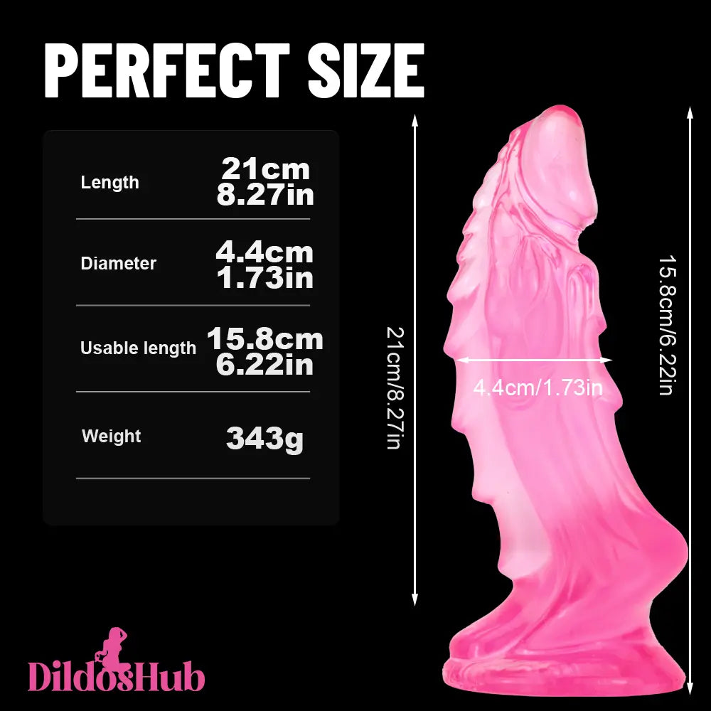 8.27in Dragon Big Thick Dildo For Women Men Adult Big Penis Sex Toy - Dildos Hub