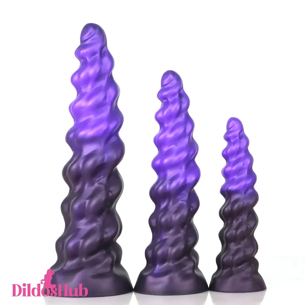 7.09in 9.05in 11.26in Silicone Fantasy Soft Dildo For Woman Lesbian Gay Dildos Hub
