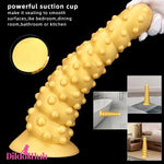 7.48in 11.02in 15in Soft Silicone Spiral Spiked Big Prostate Butt Plug Dildo Dildos Hub