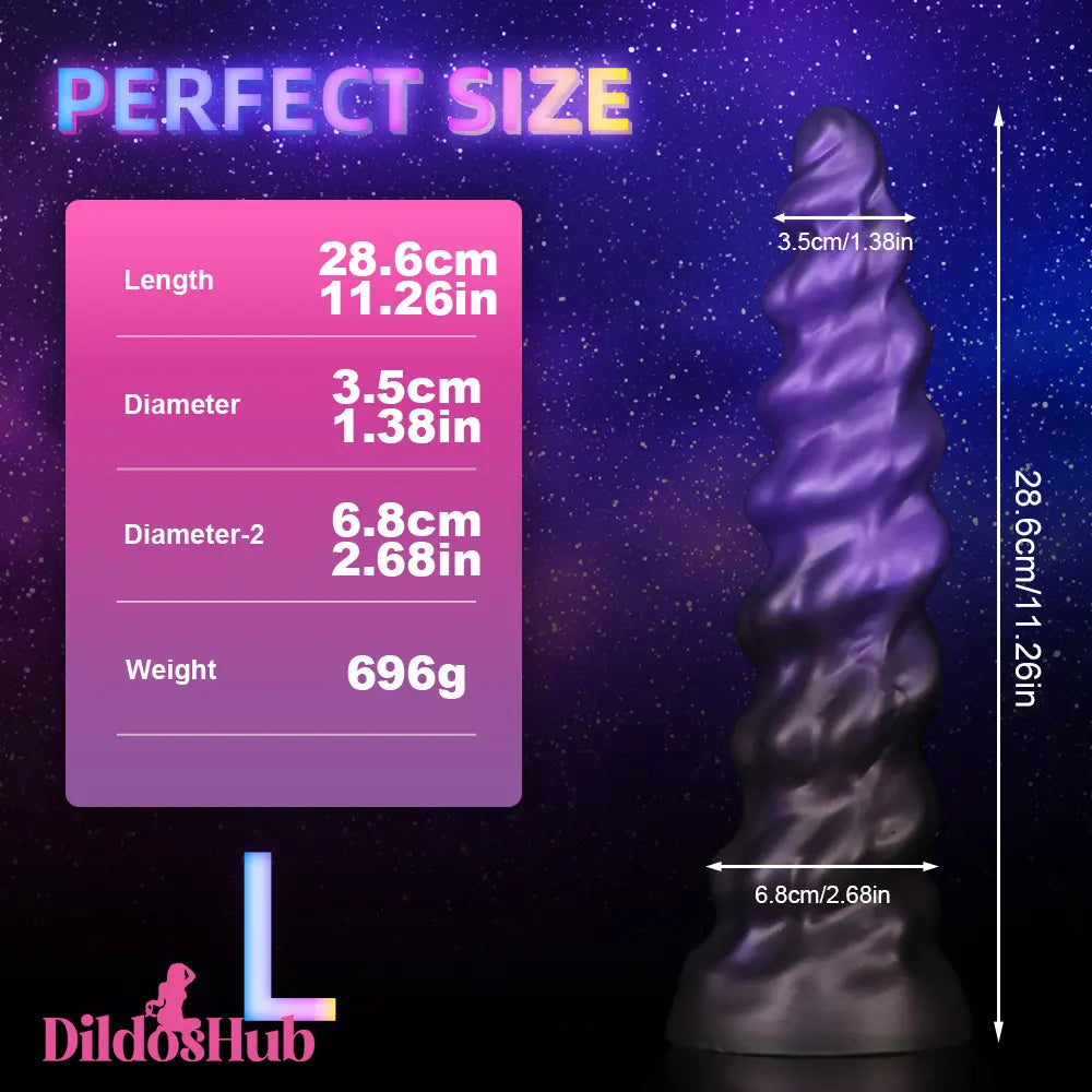 7.09in 9.05in 11.26in Silicone Fantasy Soft Dildo For Woman Lesbian Gay Dildos Hub
