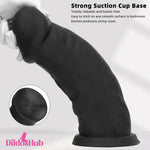 9.25in 11.02in 12.2in Super Big Silicone Soft Mushroom Head Anal Dildo Dildos Hub