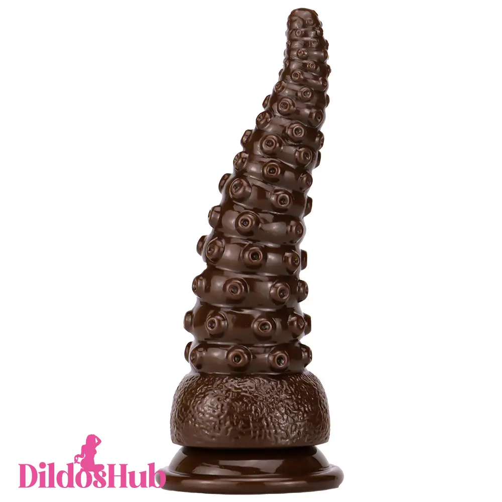 6.02in 7.05in 8.26in Tentacle Octopus Wide Animal Dildo With Suction Cup - Dildos Hub