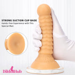 7.08in Fantasy Women Men Dildo Adult Sex Toy For Anal Prostate Massager - Dildos Hub