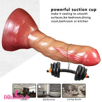 8.46in Big Silicone Fishing Animal Real Feeling Soft Dildo For G-Spot - Dildos Hub