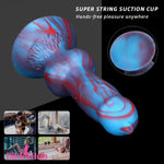 3.81in Mini Soft Silicone Lifelike Animal Dog Knotted Dildo For Beginners - Dildos Hub