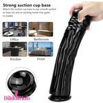 9.84in 12.59in Extreme Big Long Black Horse Animal Dildo For Adults - Dildos Hub